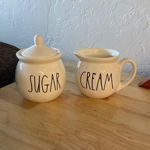 ‘Rae Dunn’ Cream and Sugar Set